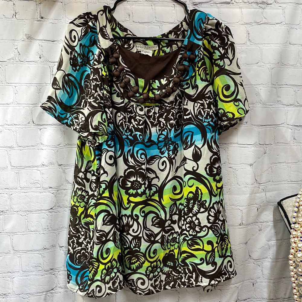 Requirements 2x Woman necklace attached woman top